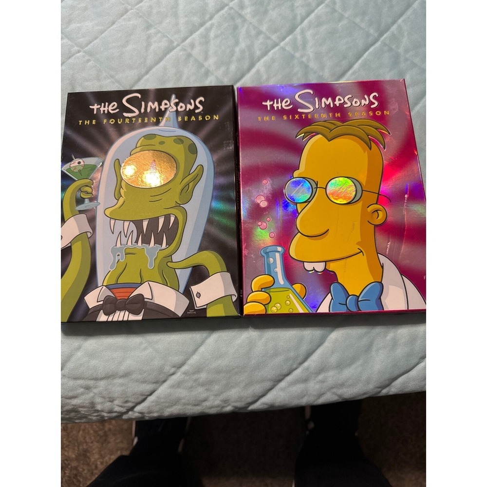 BT The Simpsons The Sixteenth Season and Fourteenth DVD Set